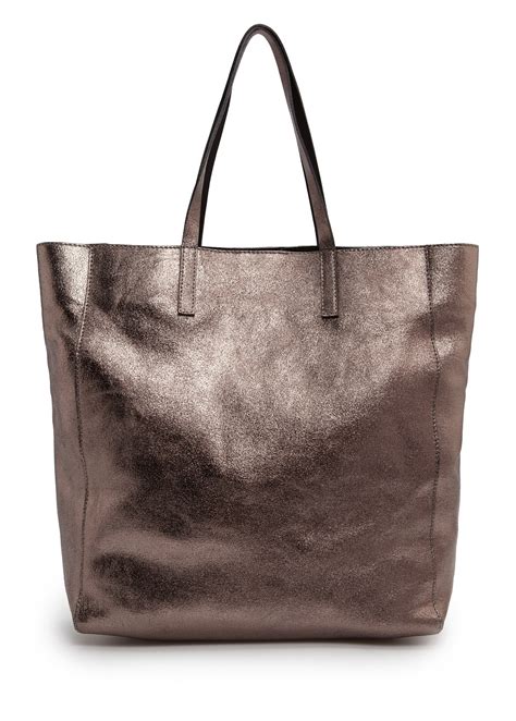 Metallic Tote Bags for Women 